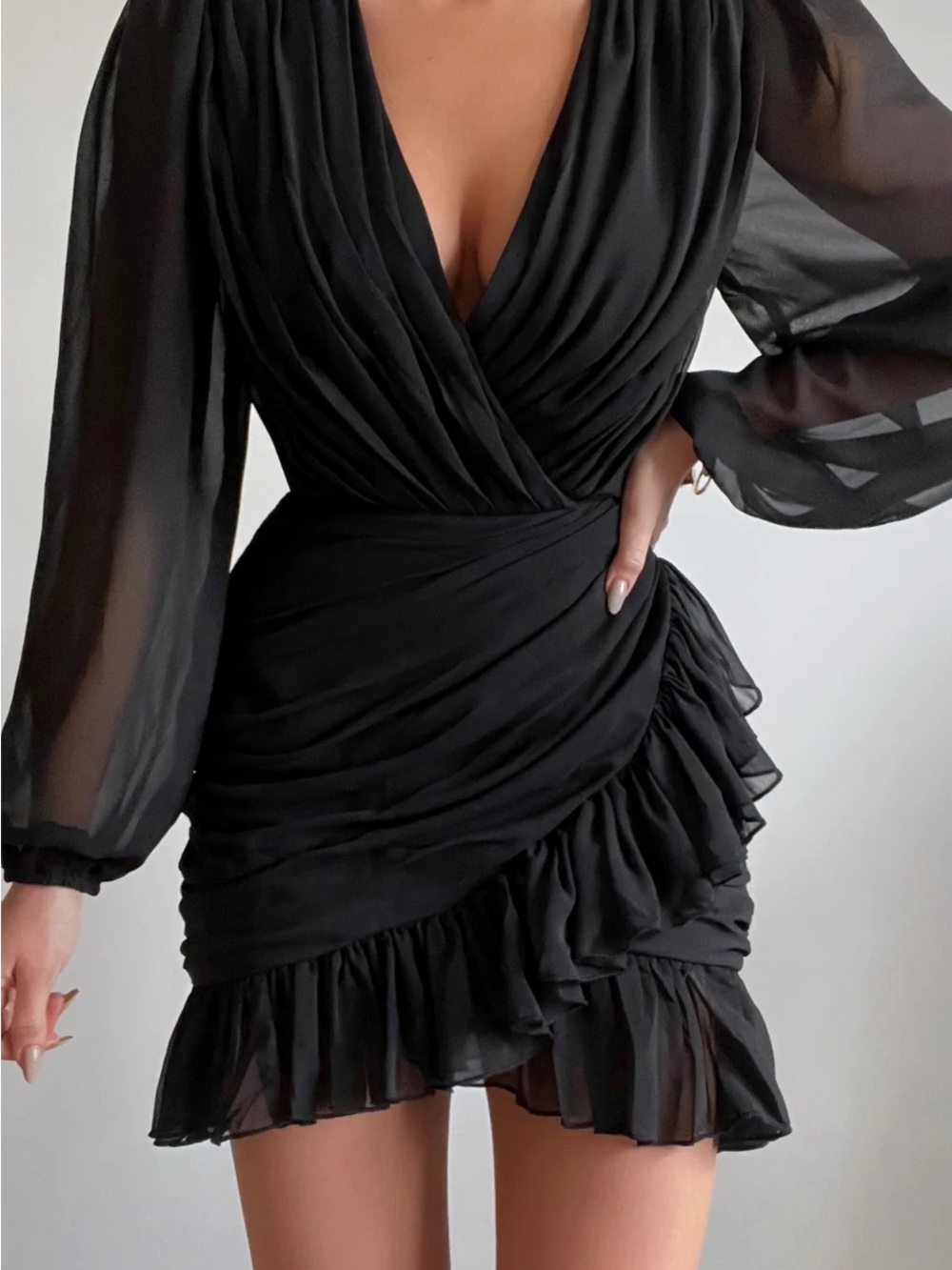 NWT Black Mini Dress